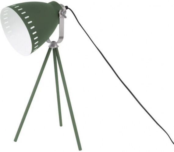 Leitmotiv tafellamp Mingle 40W 54 cm staal groen/zilver - Groen,Zilver