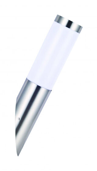 Luxform wandlamp Atlanta 7,6 x 15 x 39 cm RVS zilver - Zilver