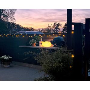 LED-lys Led lampe til terrasse og hage - Oval