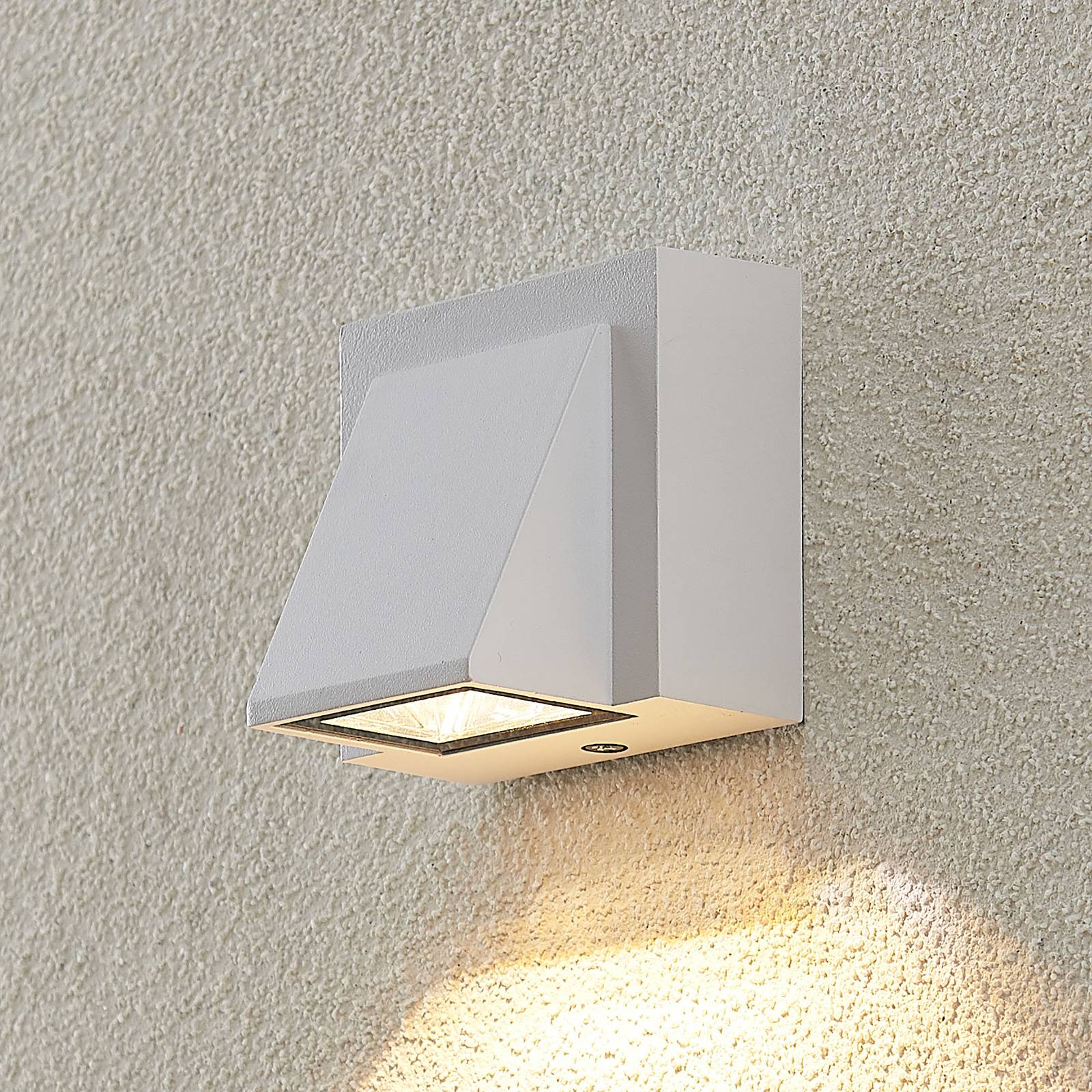 ELC Taloma utendørs LED-vegglampe 1 lyskilde, hvit