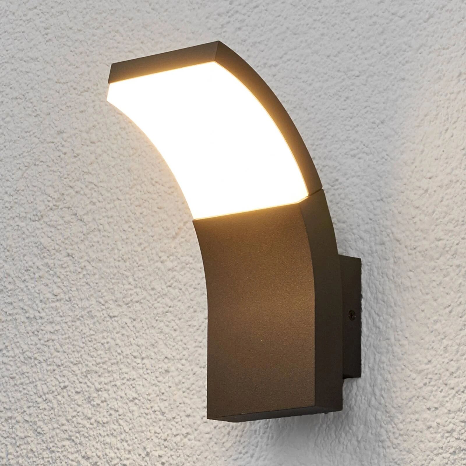 Lucande Utevegglampe Timm med LED