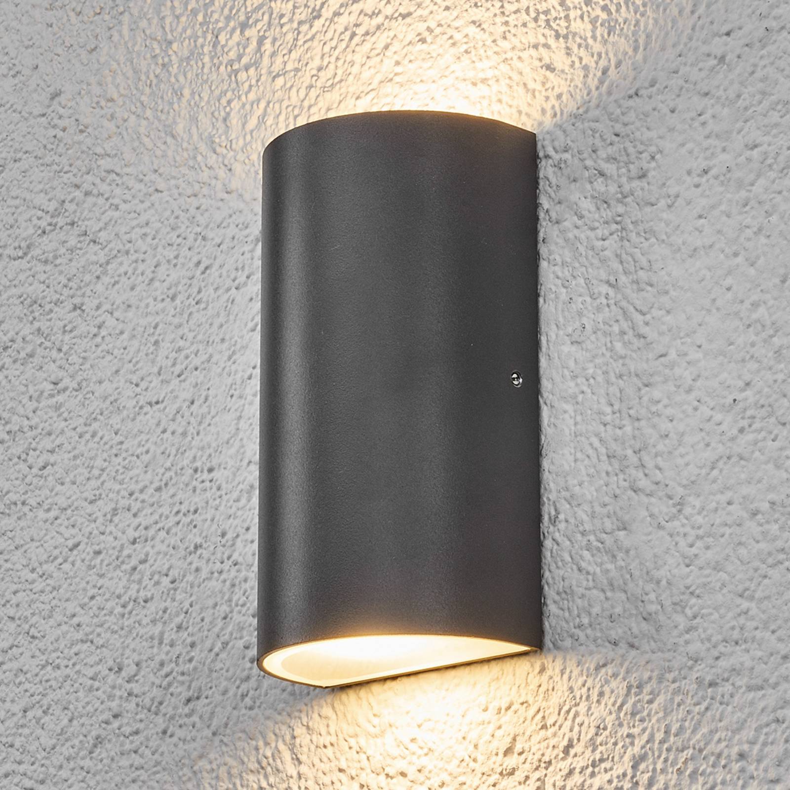 Lindby LED-utevegglampe Weerd