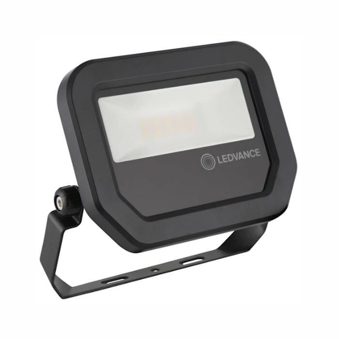 Ledvance Led Projektør 10w 6500k Sort Ip65