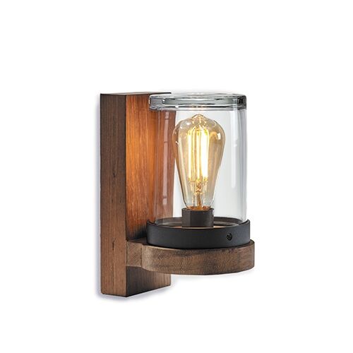 Royal Botania Cloche Wall Teak Og Glas Ip54