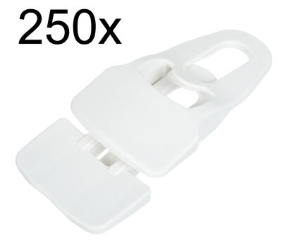 Holdon Midi Clip White 250pcs Pack