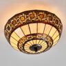 Clayre&Eef WILMA - lampa sufitowa w stylu Tiffany