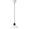 Lampa wisząca LED Stilnovo Lampiatta, Ø 28 cm, biała