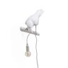 Seletti Kinkiet LED Bird Lamp, zwrócony w lewo, biały