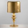 Masiero Lampa stołowa Eva TL3+1G 75 cm, złota