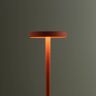 Vibia Flat lampa stojąca LED 100 cm terracotta