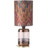 EBB & FLOW Pillar lampa stołowa, Brocade blue/red