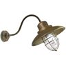 Moretti Luce Lampa ścienna Patio Cage 3301 mosiądz antyk