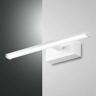 Fabas Luce Kinkiet LED Nala, biały, szerokość 30 cm