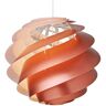 LE KLINT Swirl 3 Large - lampa wisząca miedziana