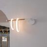 Marchetti Ulaop kinkiet LED, dwa ringi, lewy, biały