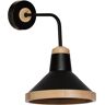 Eko-Light Kinkiet Salma Black / Wood 1xe27 60w