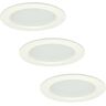 goldlux 3x Oczko podtynkowe Miro LED 6W 400 lm 3000K IP44