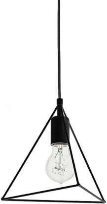 Luminex Lampa wisząca TREKANT 5831 Czarny