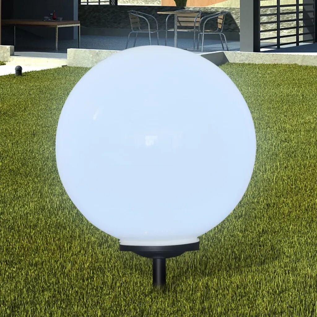 vidaXL Bolas solares com pico-de-chão / 1 peça, 50 cm