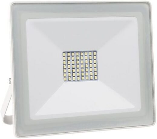 Default Projector Led Slim Ip65 220vac Branco Q. 3000k 50w 3500lm (branco)