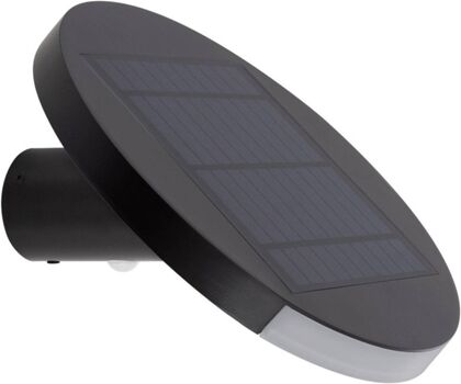 Ledkia Aplique LED Solar Nairobi com Detector Movimento PIR IP65 Branco Quente 2800K - 3200K