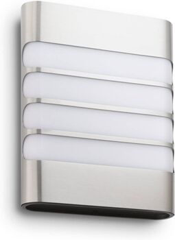 Philips Luz Exterior Raccoon inox LED