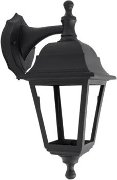 Ledkia Aplique Mini Villa Preto (Preto - Plástico PP)