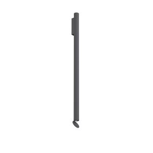 Flos - Flauta H1000 Riga Outdoor, Anthracite, Inkl. 12w Led 2x555lm 2700k - Svart - Vägglampor Utomhus