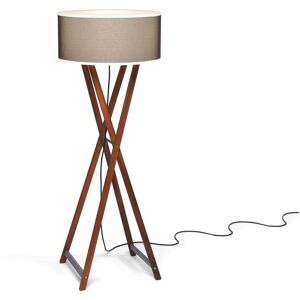 Marset - Cala 140 Outdoor - Floor Lamp - Iroko/brown - Brun - Golvlampor Utomhus