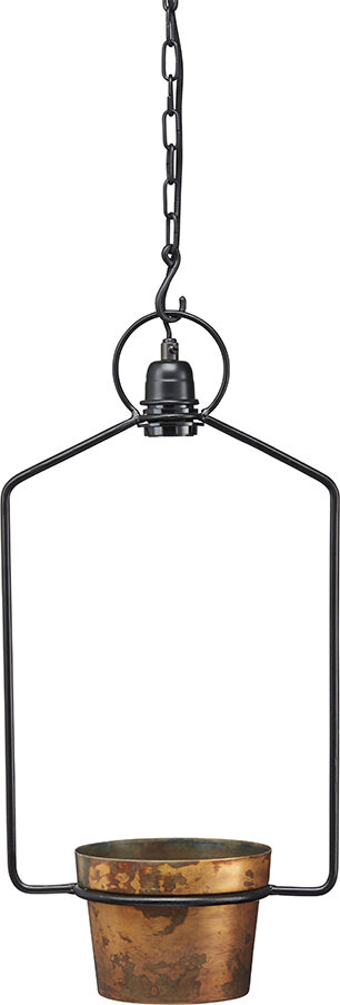 PR Home Upptown Fönsterlampa med Kruka 57 cm Mässing/Svart