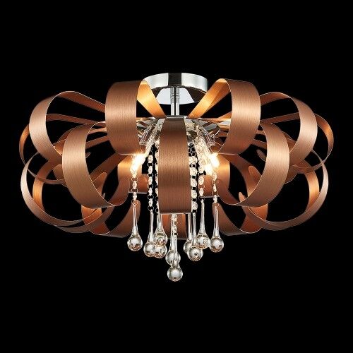 Luxera 64374 stropné svietidlo RIBBON CRYSTAL 6xG9