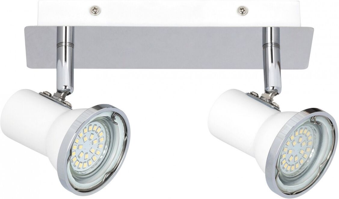 RABALUX 5498 Steve kúpeľňové spot LED GU10 2x4 5W IP44 chróm 4000K