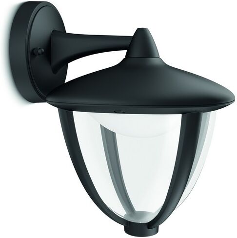 Philips 15471/30/16 myGarden Robin nástenné svietidlo black 1x4.5W 230V