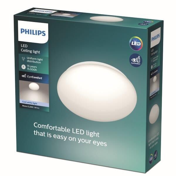 Philips Moire LED CL200 stropné svietidlo 225mm 6W/640lm 4000K