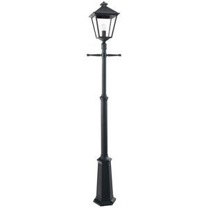 Netlighting Turin Grande 1 Light Outdoor Post Signal Lantern Black IP54 E27