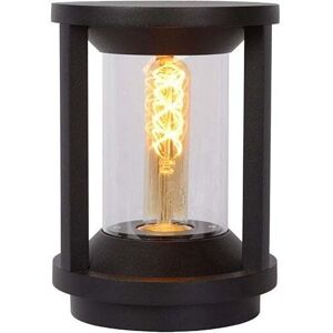 Lucide Cadix Outdoor Pedestal Light - Black