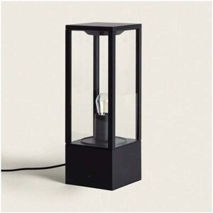 EasyFit Aspen LED Outdoor Pedestal Light in Black Finish