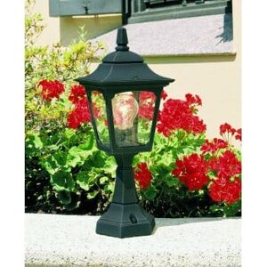 Elstead Lighting Elstead Chapel Mini Black Outdoor Pedestal Light