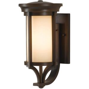 Elstead Lighting Elstead Merrill Single Light Small Wall Lantern in Heritage Bronze Finish (Outdoor)