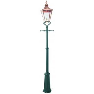 Elstead Lighting Elstead Norlys Chelsea Single Light Outdoor Lamp Post in Copper Finish