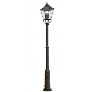 Feiss Galena 4 Light Lamp Post In Black Finish