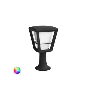 Philips Hue Econic 15W LED Outdoor Pedestal Light In Black Finish