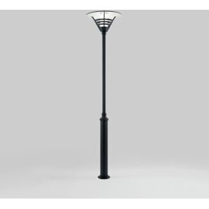 Konstsmide Lighting Gemini Outdoor Classic Head And Lamp Post Matt Black Max Watt 1x 60, E27, IP44