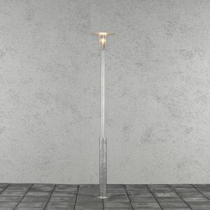 Konstsmide Lighting Mode Outdoor Classic Lamp Post Light Galvanised Clear Plastic Rough Proof, IP54