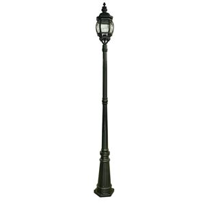 Searchlight Lighting Bel Aire 1 Light Outdoor Lamp Post Black IP44, E27