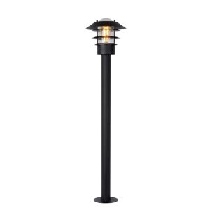 Lucide Lighting Zico Cottage Bollard Lamp post Outdoor - Ø21,8cm - 1xE27 - IP44 - Black