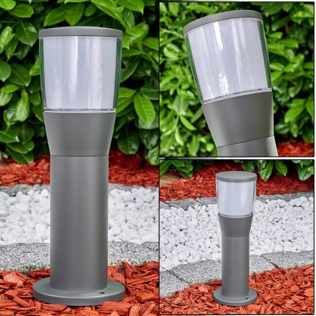 hofstein VANDA pedestal light LED anthracite, 1-light source - contemporary, modern - outdoors - Expected delivery time: 6-10 working days