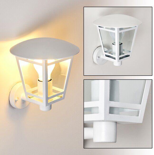 hofstein SIERA outdoor wall light white, 1-light source - classic - outdoors - Expected delivery time: 6-10 working days