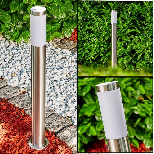 hofstein Path light Norburg stainless steel, 1-light source - modern - outdoors - Expected delivery time: 6-10 working days