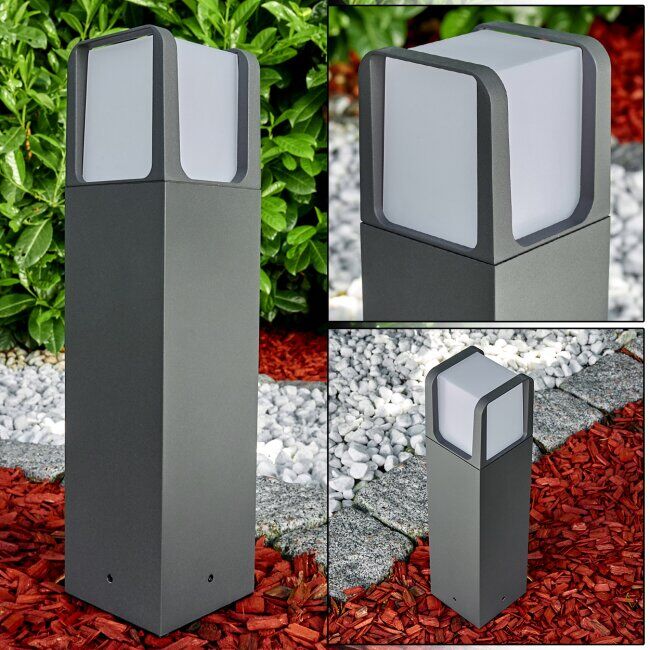 hofstein LYSABBEL pedestal light LED anthracite, 1-light source - modern - outdoors - Expected delivery time: 6-10 working days
